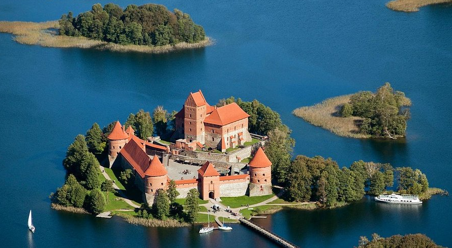 Trakai Island Castle, Trakai, Vilnius County, Lithuania